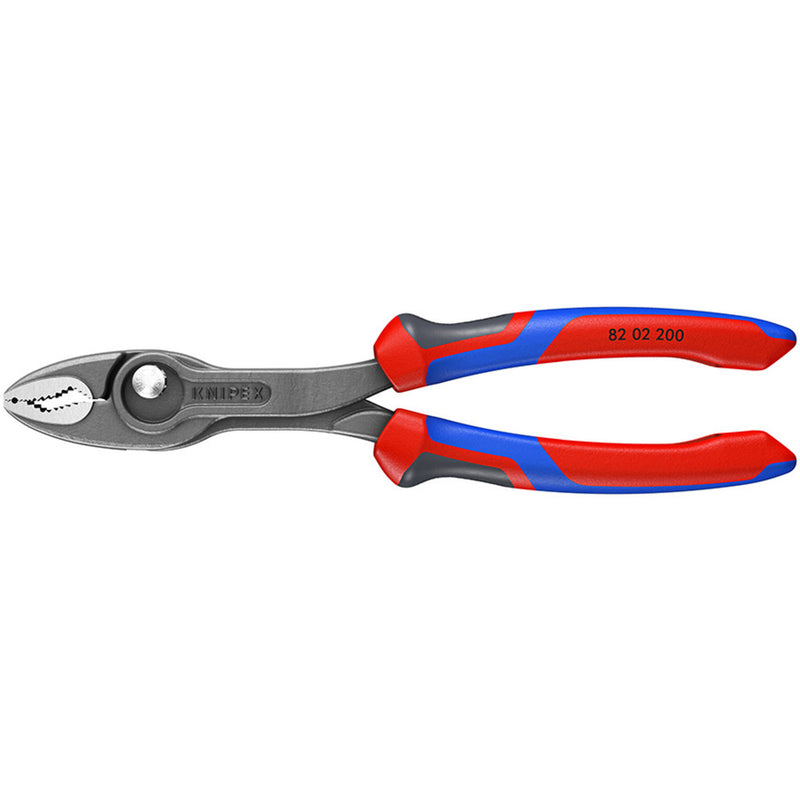 Load image into Gallery viewer, Knipex twingrip voorgrijptang 82 02 200 (rood blauw)