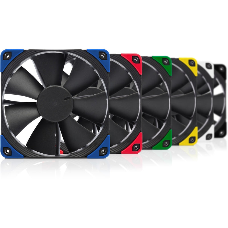 Load image into Gallery viewer, Noctua nf-f12 pwm chromax.black.swap case fan (zwart, 120 x 120 x 25 mm)