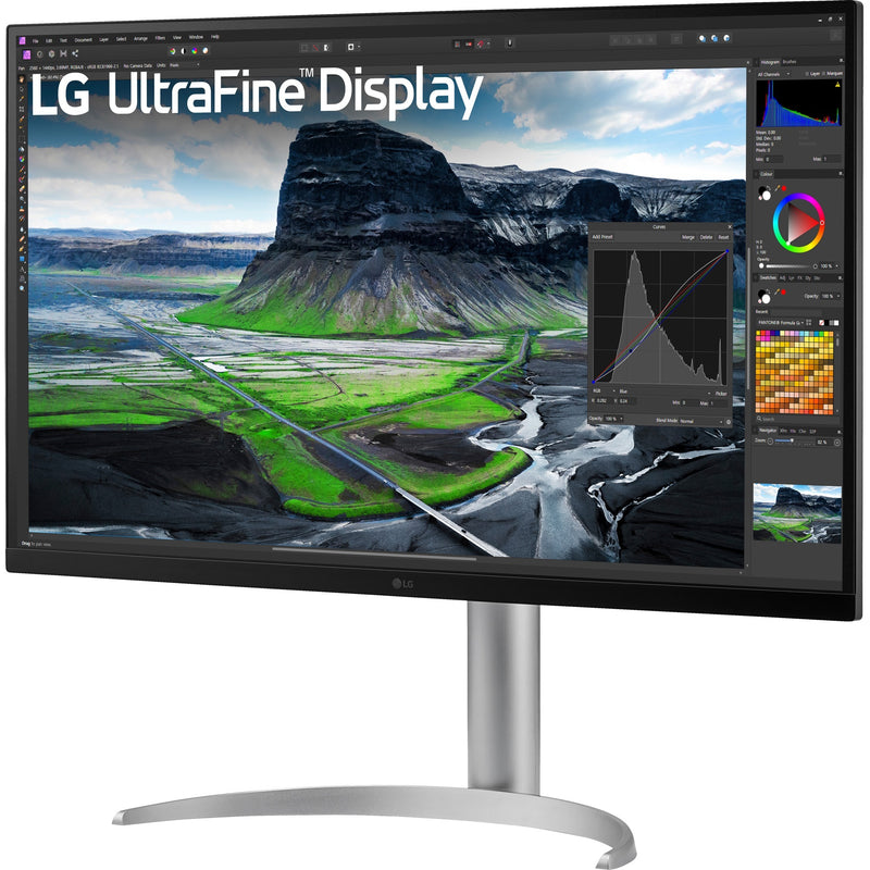 ギャラリービューアに画像をロードする, Lg ultrafine 32uq850v-w 31.5 4k uhd monitor (wit, 2x hdmi, displayport, 2x usb-a, usb-b, usb-c)