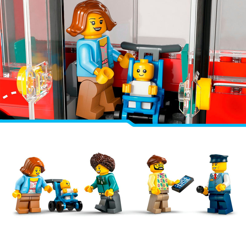 Load image into Gallery viewer, Lego city 60407 toeristische rode dubbeldekker