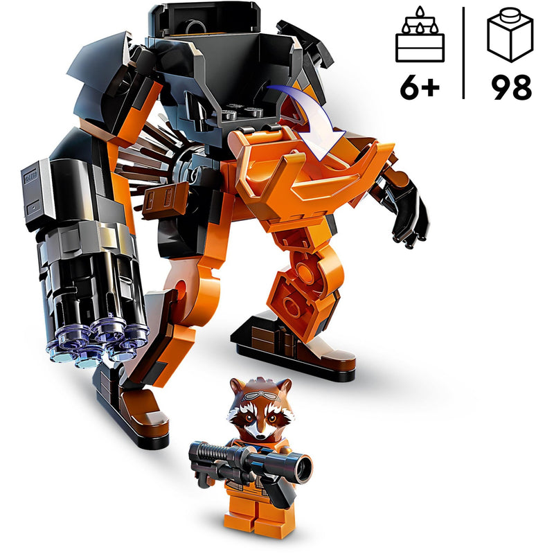 Load image into Gallery viewer, Lego marvel - rocket mechapantser constructiespeelgoed (76243)