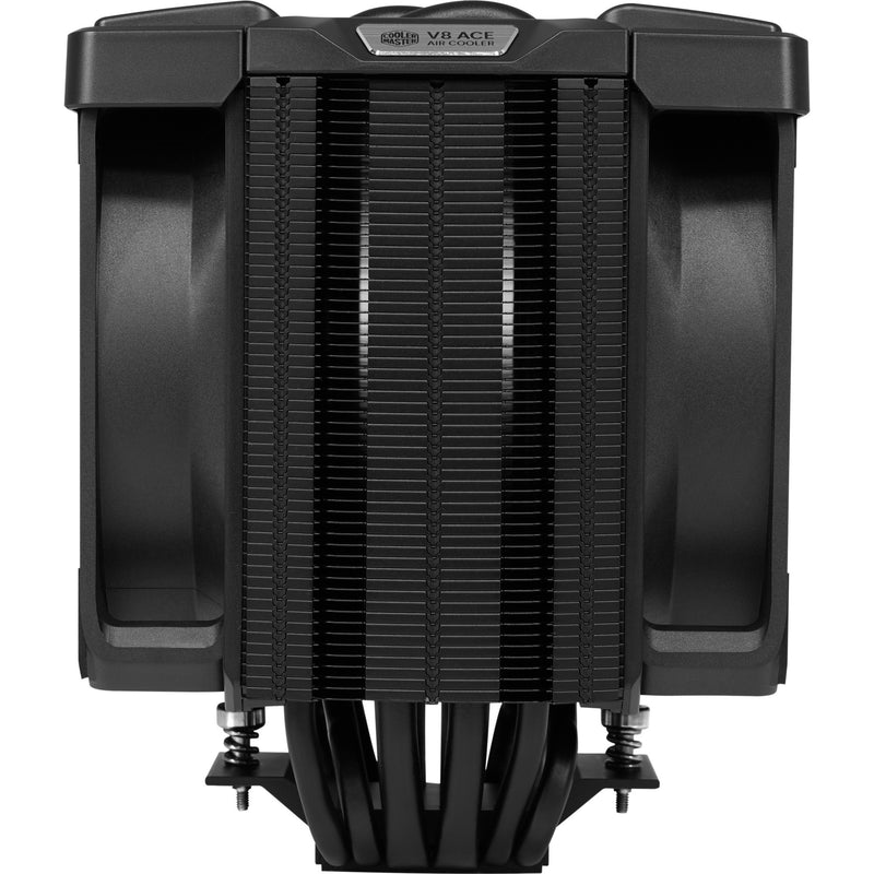 Afbeelding laden in galerijviewer, Cooler master v8 ace 3dhp cpu-koeler (zwart, 4-pin pwm)