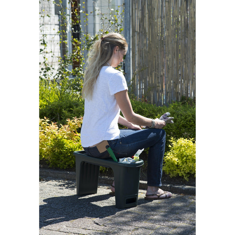 Load image into Gallery viewer, Nature tuinkruk 2-in-1 stoel (groen)