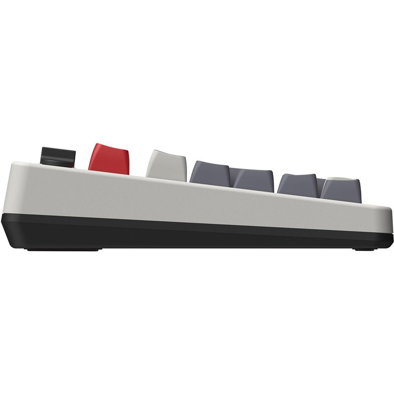 Cargue la imagen en el visor de la galería, 8bitdo retro mechanical keyboard n edition (grijs, us lay-out (qwerty), kailh box white, 100%, bluetooth low energy, wireless 2.4g, usb)