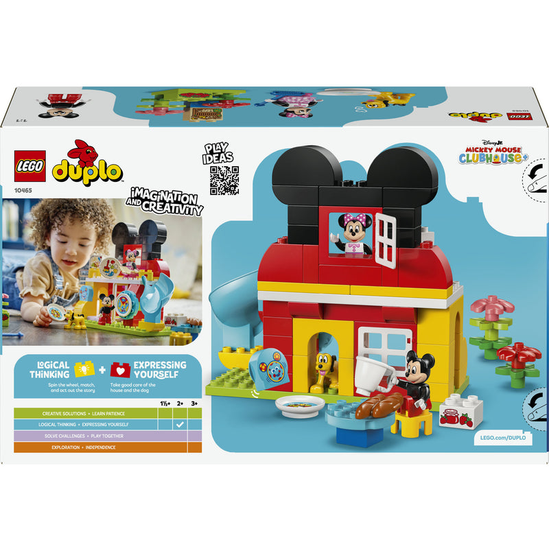 Laden Sie das Bild in Galerie -Viewer, Lego duplo 10465 mickey mouse clubhuis met minnie en pluto