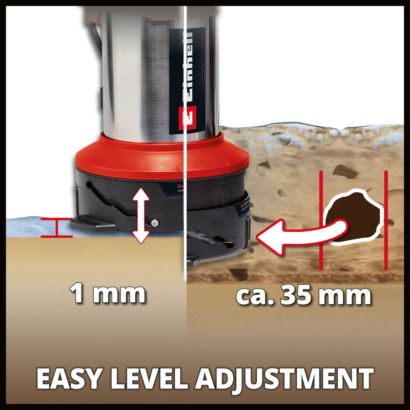 Load image into Gallery viewer, Einhell flutset ge-dp 7535 n ll eco vuilwaterpomp dompel- en drukpompen (rood zwart)