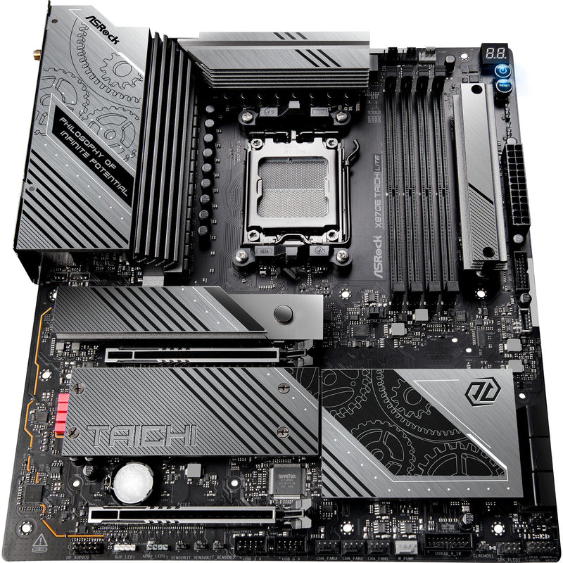 Afbeelding laden in galerijviewer, Asrock x870e taichi lite socket am5 moederbord (raid, 5 gb-lan, wi-fi 7, bt, e-atx)
