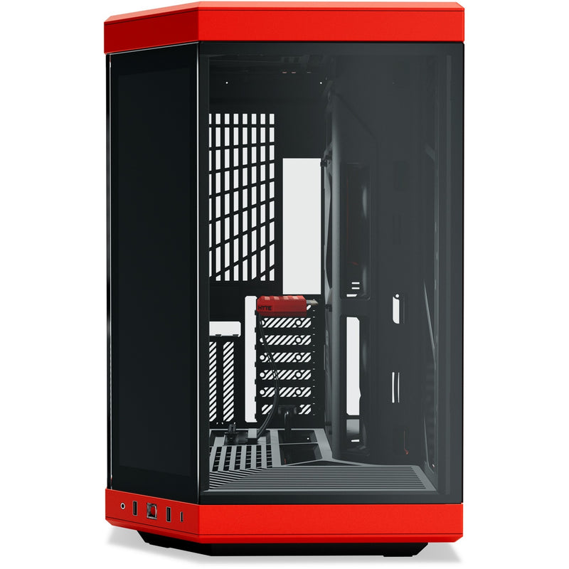 Load image into Gallery viewer, Hyte y70 touch infinite midi tower behuizing (zwart | 2x usb-a | 1x usb-c | tempered glass)