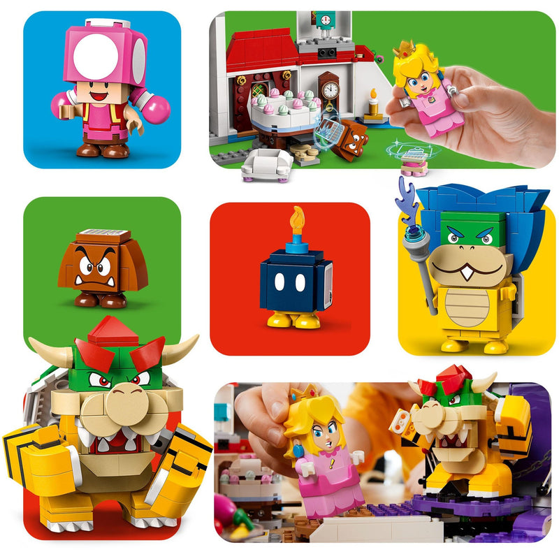 Afbeelding laden in galerijviewer, Lego super mario - uitbreidingsset: peach’ kasteel constructiespeelgoed (71408)
