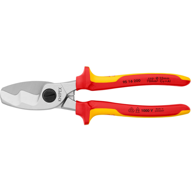 Load image into Gallery viewer, Knipex kabelschaar vde met dubbele snijkanten 9516200 kniptang