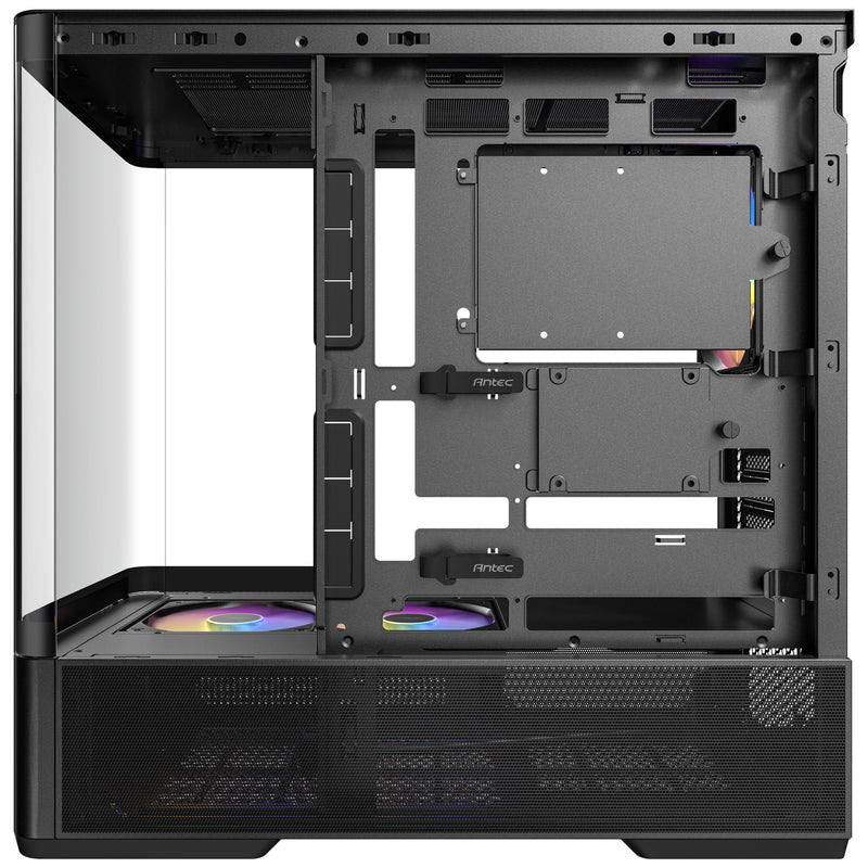 ギャラリービューアに画像をロードする, Antec c6 curve argb midi tower behuizing (zwart | 2x usb-a | 1x usb-c | tempered glass)
