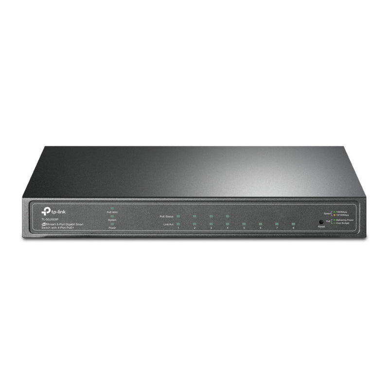 ギャラリービューアに画像をロードする, Tp-link omada sg2008p 8-poorts gigabit jetstream smart-switch (zwart, 4x poe+)