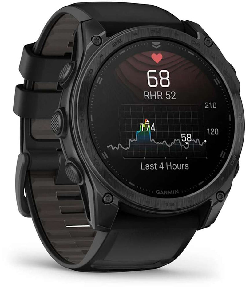 Afbeelding laden in galerijviewer, Garmin tactix® 8 - 51 mm amoled sapphire black titanium dlc smartwatch