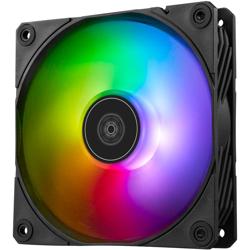 Load image into Gallery viewer, Silverstone shark force 120 argb case fan (zwart, 120 x 120 x 25 mm, pwm)
