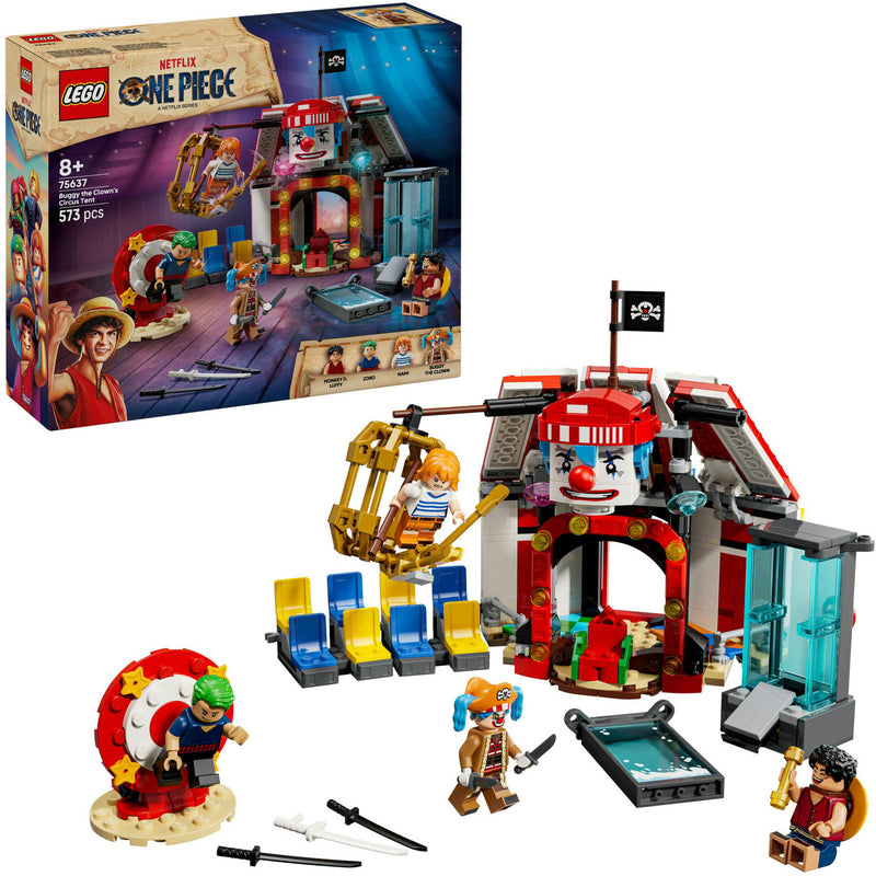 Load image into Gallery viewer, Lego one piece 75637 circustent van buggy de clown
