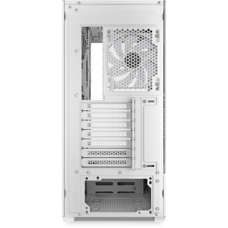 Load image into Gallery viewer, Sharkoon ak6 rgb midi tower behuizing (wit | 2x usb-a | 1x usb-c | rgb | tempered glass)