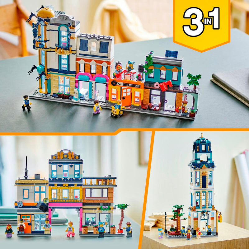 Load image into Gallery viewer, Lego creator 3-in-1 - hoofdstraat constructiespeelgoed (31141)