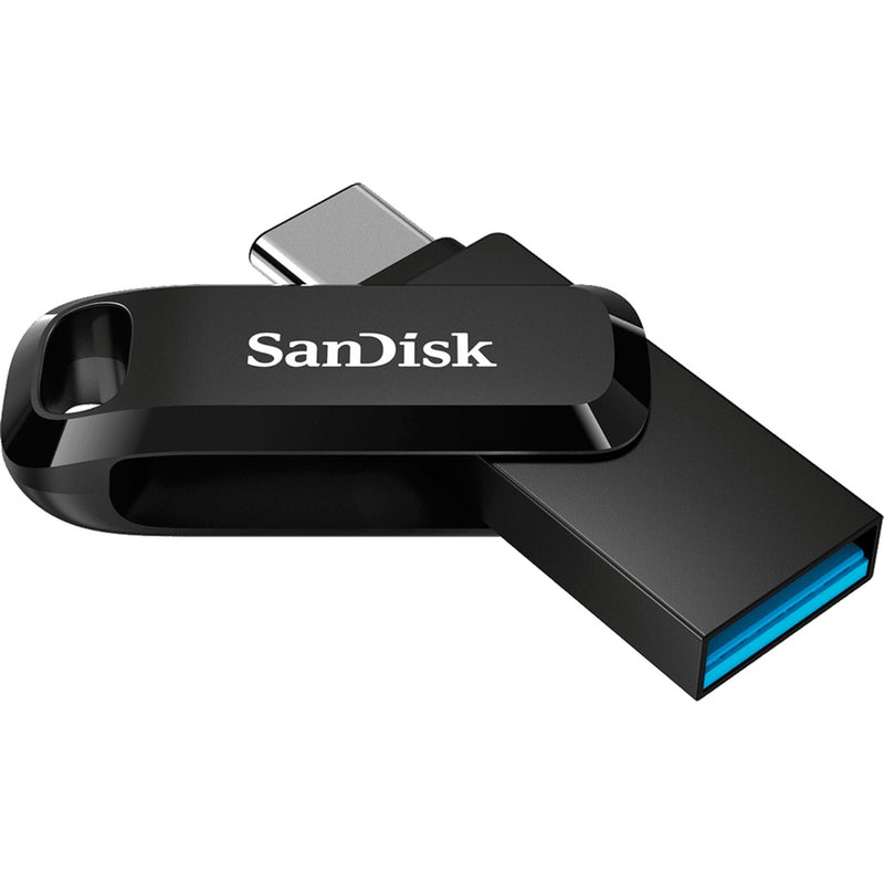 Afbeelding laden in galerijviewer, Sandisk ultra dual drive go 128 gb usb-stick (zwart, usb-a 3.2 (5 gbit s), usb-c 3.2 (5 gbit s))