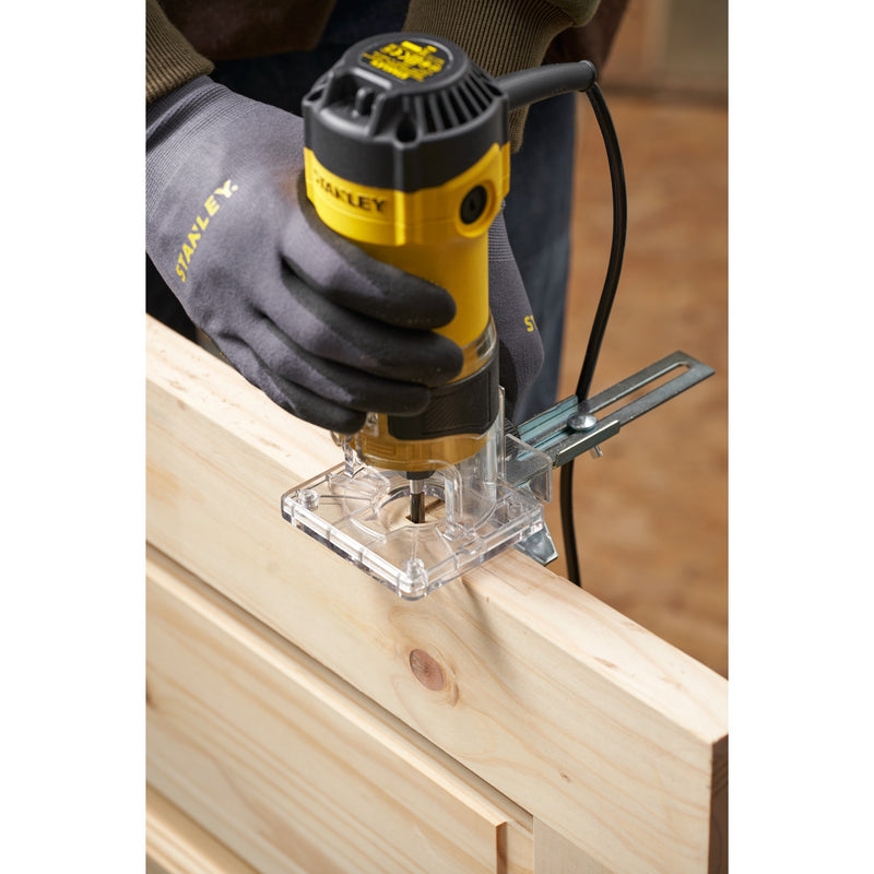 Load image into Gallery viewer, Stanley 550w kantenfrees bovenfrees (geel zwart)