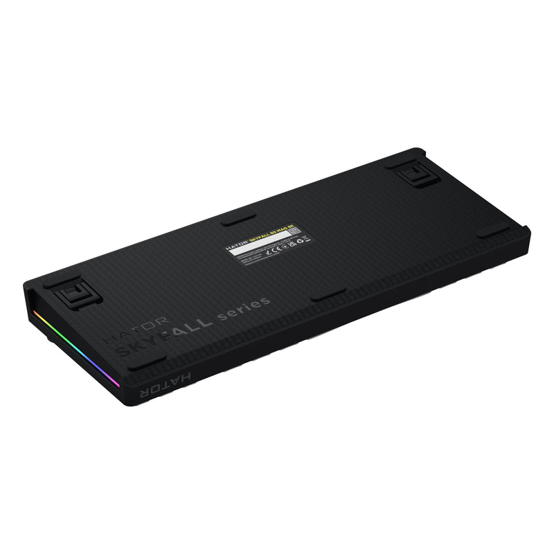 ギャラリービューアに画像をロードする, Hator skyfall mag ultra 8k rgb mechanisch gaming toetsenbord (zwart, us lay-out (qwerty), hator aurum ice, 80% (tkl), rgb, double-shot pbt, hot-swap)
