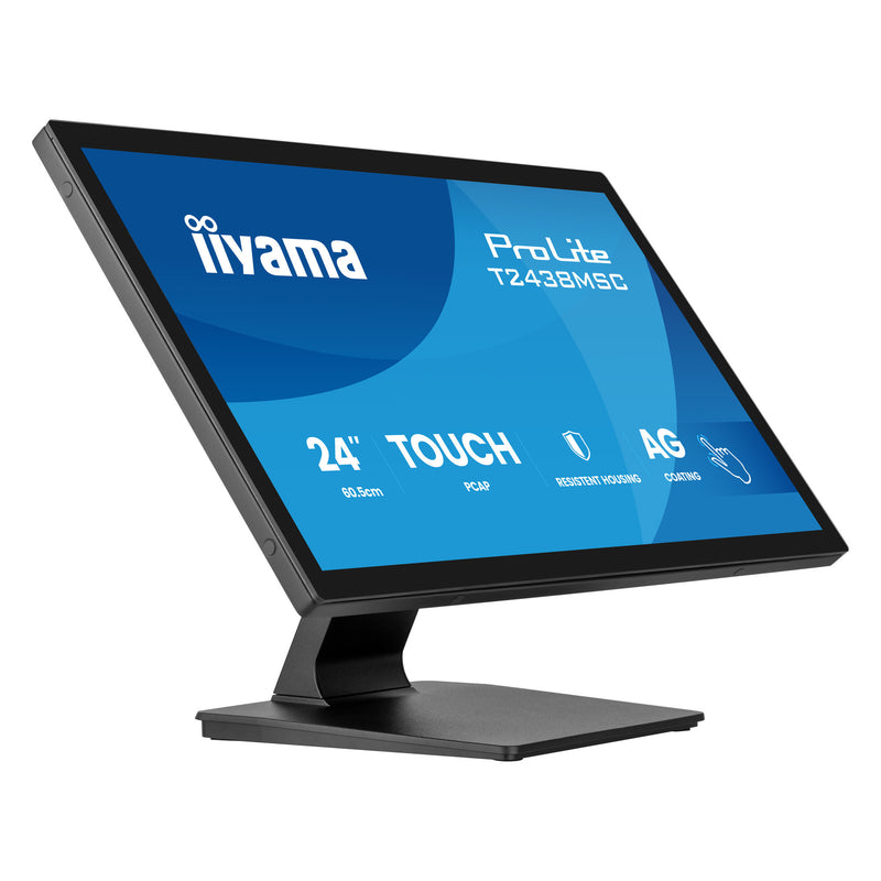 Load image into Gallery viewer, Iiyama prolite t2438msc-b2 23.8 touchscreen monitor (zwart, 120 hz, hdmi, displayport, audio, usb, touch)