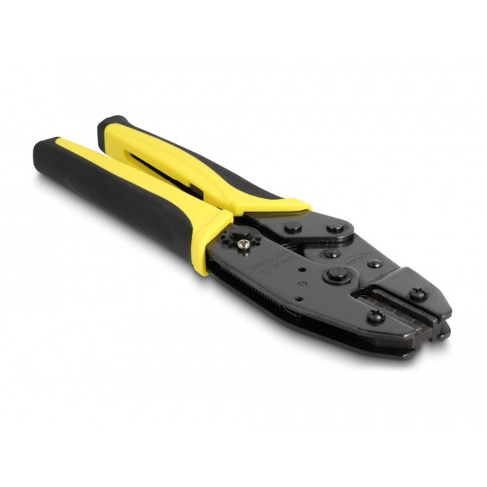 Load image into Gallery viewer, Delock crimping tool for dl4 plug 2.5 - 6 mm² krimptang (geel zwart)