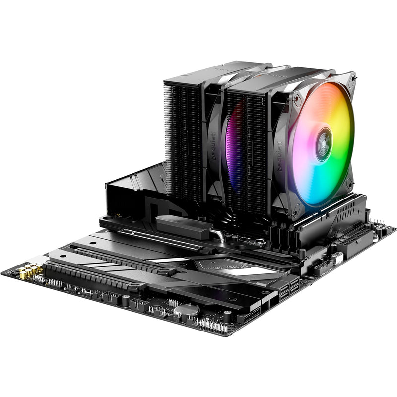 Afbeelding laden in galerijviewer, Be quiet! pure rock pro 3 lx rgb cpu-koeler (zwart)