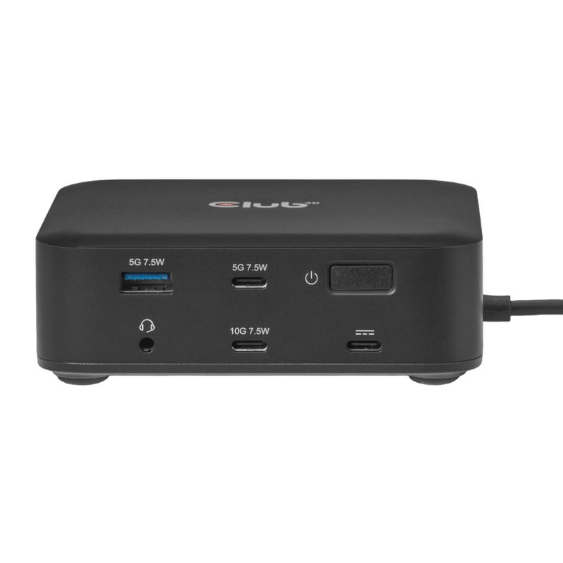 Laden Sie das Bild in Galerie -Viewer, Club 3d 12-1 usb-c® quad displaylink dockingstation (zwart)