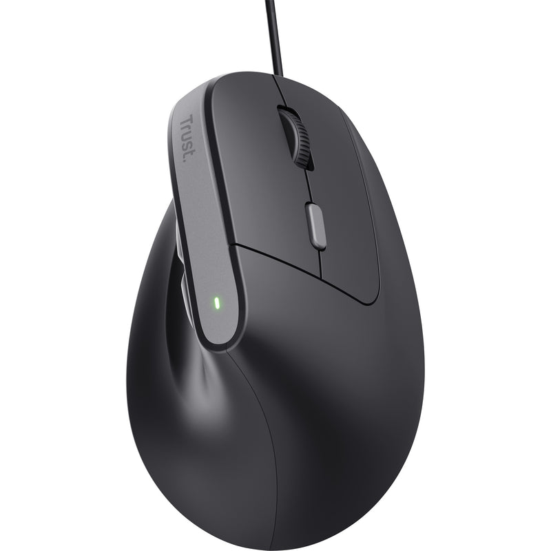 Load image into Gallery viewer, Trust bayo ii bedrade ergonomische muis (zwart, 800 dpi - 2400 dpi)
