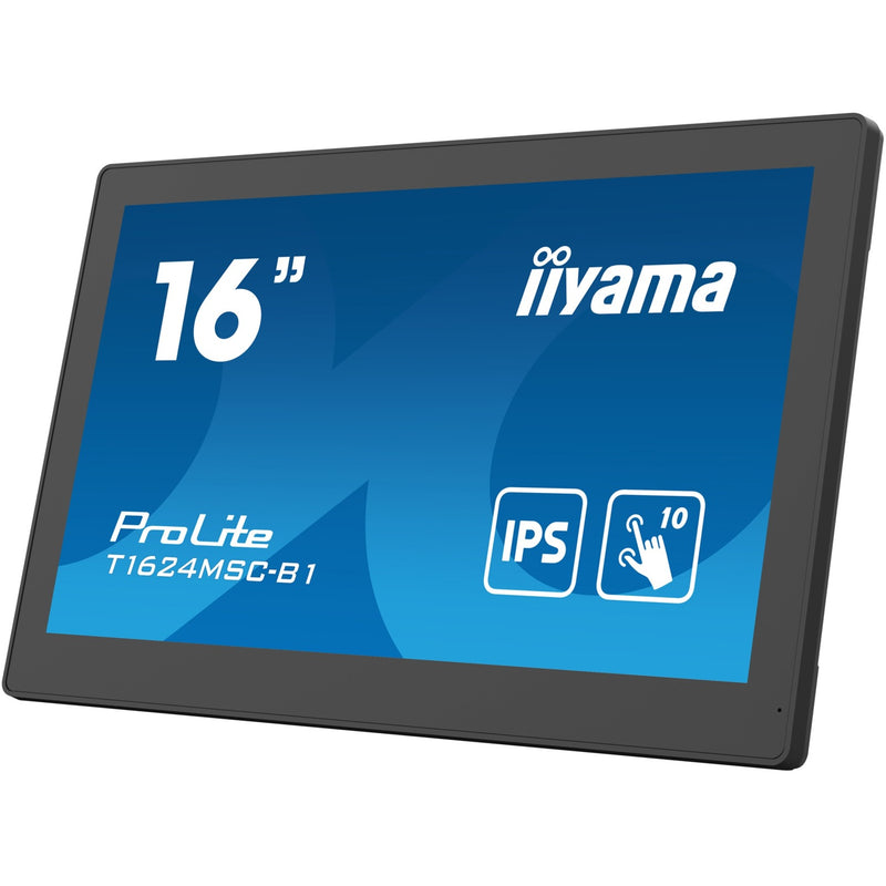 Load image into Gallery viewer, Iiyama prolite t1624msc-b1 15.6 touchscreen monitor (zwart, hdmi, 2x usb-a)