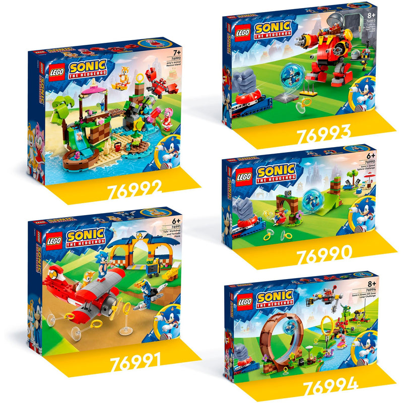 Afbeelding laden in galerijviewer, Lego sonic the hedgehog - amy's dierenopvangeiland constructiespeelgoed (76992)