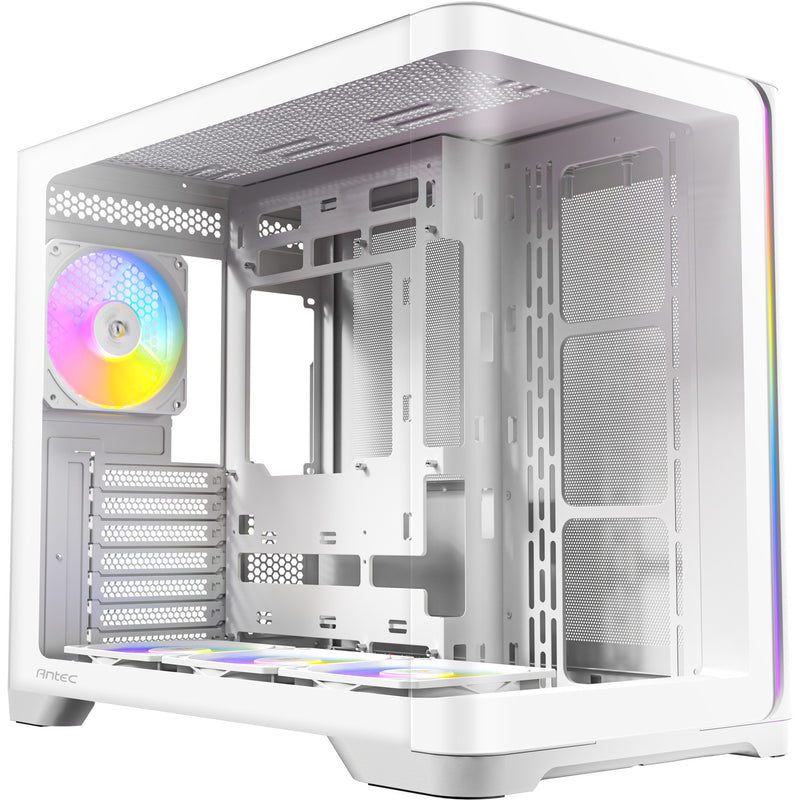 Load image into Gallery viewer, Antec c5 curve argb midi tower behuizing (wit | 2x usb-a | 1x usb-c | tempered glass)