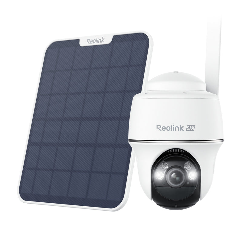 Afbeelding laden in galerijviewer, Reolink g440 + solar panel 2 beveiligingscamera (wit, 4k, 8mp, 4g lte, incl. solar panel 2 + 64gb micro sd-kaart )