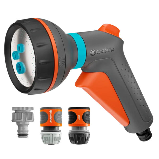 Load image into Gallery viewer, Gardena classic multi-broes startset incl. waterstop spuitpistool (18373-20 | sproeier | waterstop | kraanstuk | slangaansluiting)