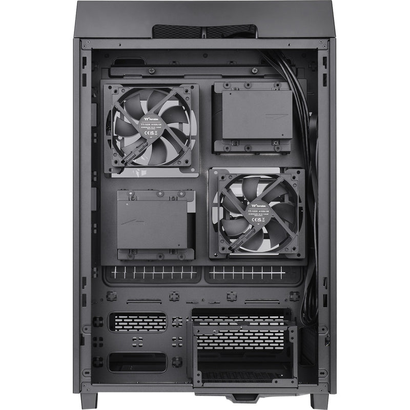 Laden Sie das Bild in Galerie -Viewer, Thermaltake the tower 500 midi tower behuizing (zwart | 4x usb-a | 1x usb-c | tempered glass)