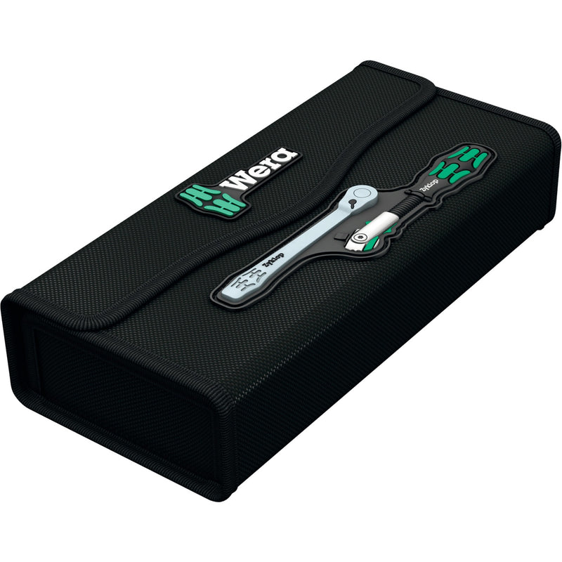 Load image into Gallery viewer, Wera kraftform compact zyklop ms1 metal speed ratel, 1 4 (zwart groen, 2-delig)