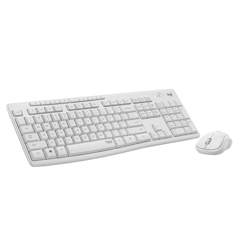 Load image into Gallery viewer, Logitech mk295 silent wireless keyboard and mouse combo, desktopset (grijs, us-international)