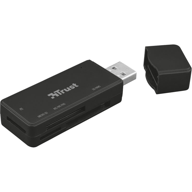 Load image into Gallery viewer, Trust nanga usb 3.1 cardreader kaartlezer (zwart)