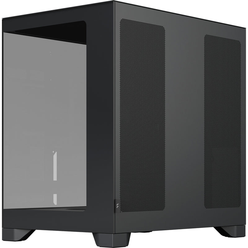 Cargue la imagen en el visor de la galería, Fractal design pop 2 vision midi tower behuizing (zwart | 1x usb-a | 1x usb-c | tempered glass)