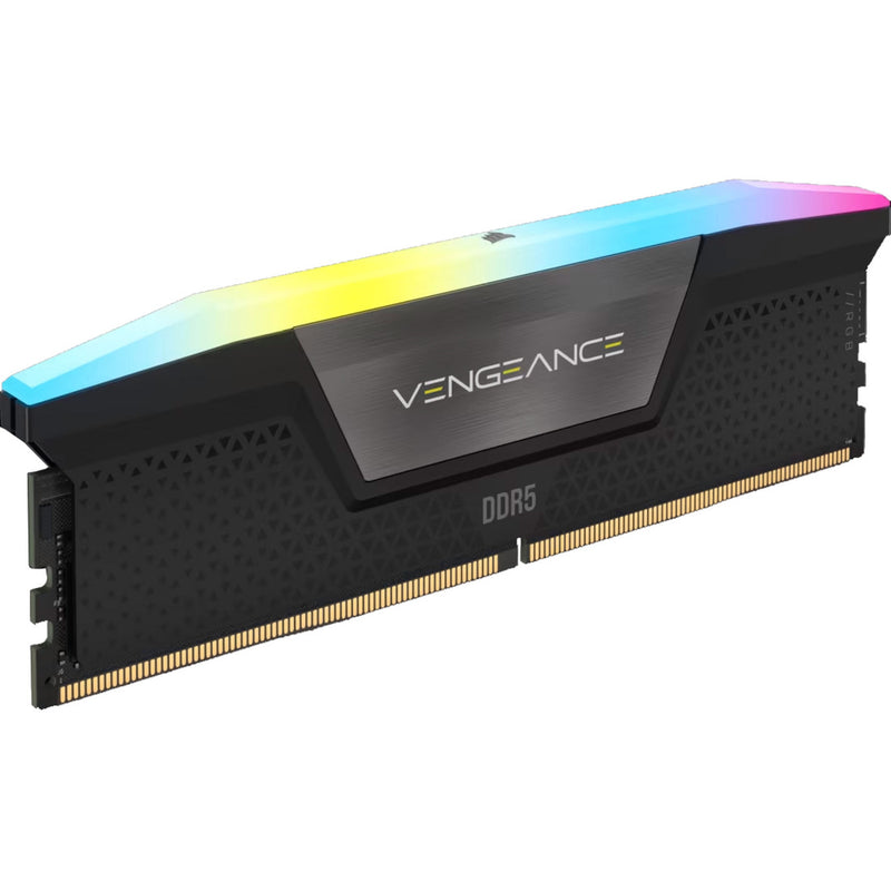 Load image into Gallery viewer, Corsair 16 gb ddr5-5200 (2x 8 gb) kit werkgeheugen (zwart, cmh16gx5m2b5200c40, vengeance rgb, xmp)