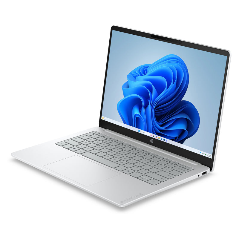 Afbeelding laden in galerijviewer, Hp omnibook 3 laptop 14-hy0005ndx (e1kb6ea) 14 laptop (grijs zilver | ryzen 5 130 | radeon 660m | 12 gb | 512 gb ssd)