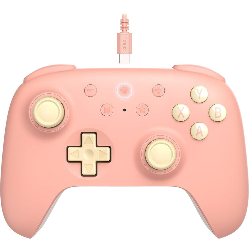 Load image into Gallery viewer, 8bitdo ultimate 2c wired gamepad (perzik lichtgeel)