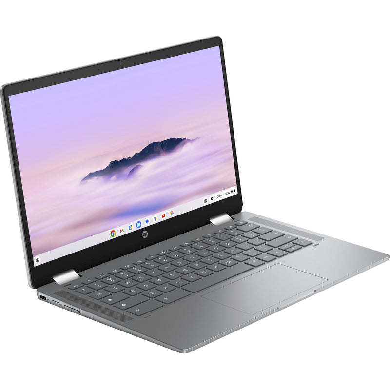 Load image into Gallery viewer, Hp chromebook x360 14b-cd0075nd (a12m4ea) 14 2-in-1 laptop (zilver | core i3-n305 | uhd graphics | 8 gb | 256 gb ufs | touch)