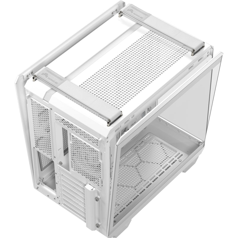 Cargue la imagen en el visor de la galería, Asus tuf gaming gt502 horizon argb midi tower behuizing (wit | 3x usb-a | 1x usb-c | tempered glass)
