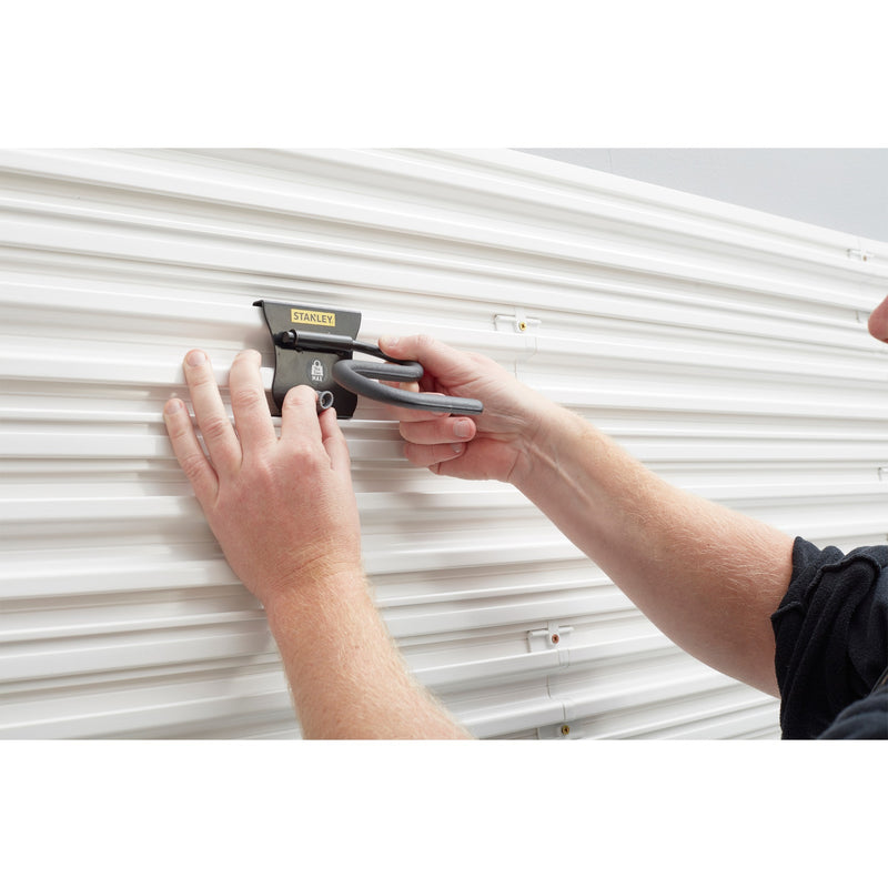 Load image into Gallery viewer, Stanley track wall - s haak houder (zwart)