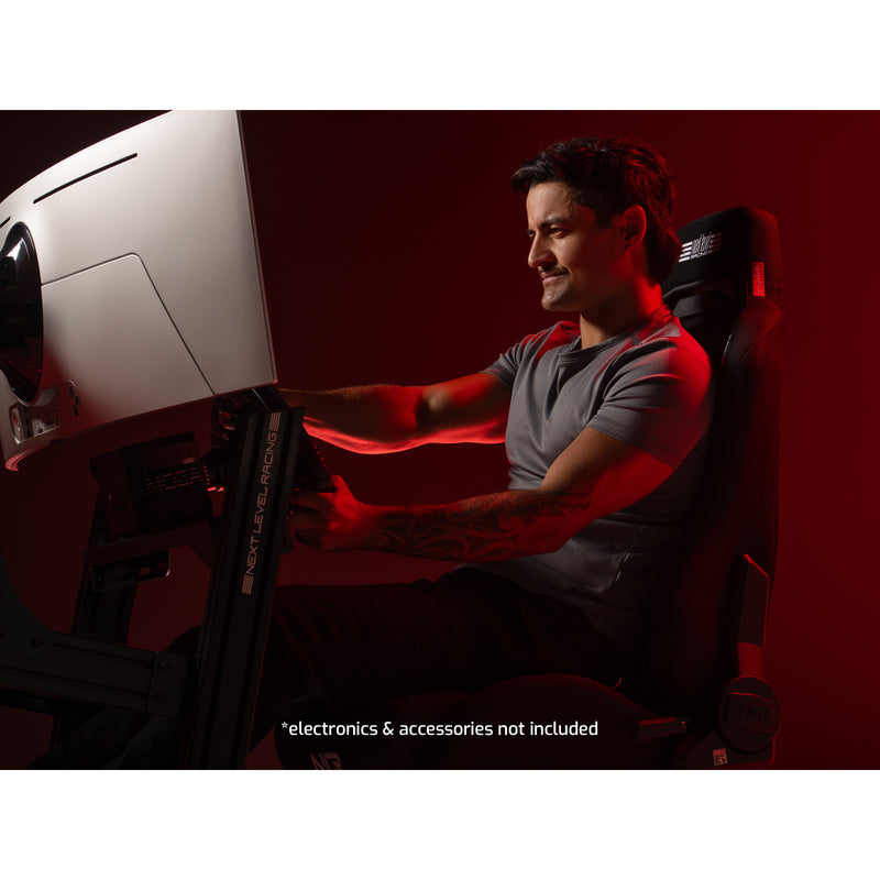 ギャラリービューアに画像をロードする, Next level racing ers3 haptic feedback sim racing seat racestoel (zwart)