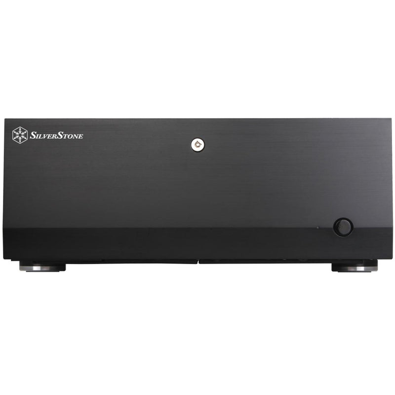 Load image into Gallery viewer, Silverstone sst-gd07b-c htpc behuizing (zwart | 1x usb-a | 1x usb-c)