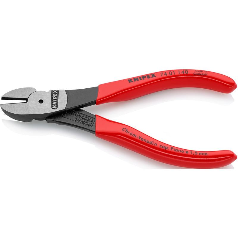 Load image into Gallery viewer, Knipex kracht-zijsnijtang 74 01 140 kniptang (rood)