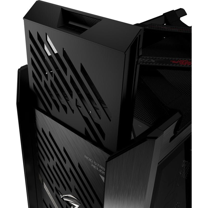 Load image into Gallery viewer, Asus rog strix helios ii gx601s midi tower behuizing (zwart | 4x usb-a | 2x usb-c | rgb | tempered glass)