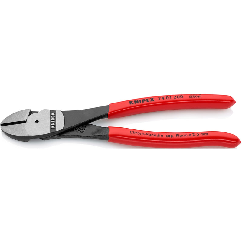 Load image into Gallery viewer, Knipex kracht-zijsnijtang 74 01 200 kniptang (rood)